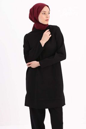 تونیک حجاب مشکی زنانه ویسکون ALLDAY - کد 877562055