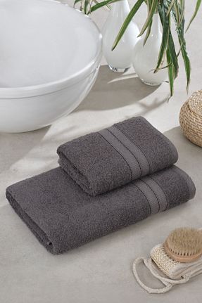 حوله طوسی پنبه ای TABEA HOME - کد 793491967