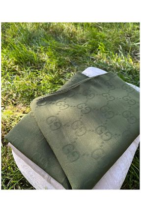 شال سبز زنانه پنبه ای helya scarf - کد 877590855