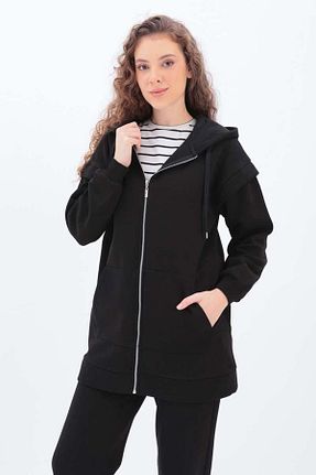 ست بالاتنه و پائین تنه حجاب مشکی زنانه Relaxed ALLDAY - کد 877601717