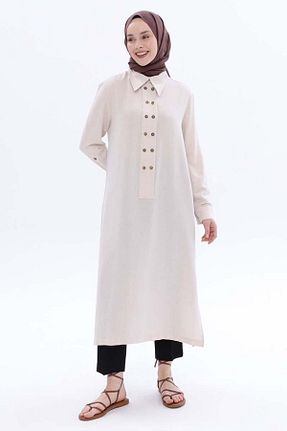 تونیک حجاب نباتی زنانه مخلوط ویسکون ALLDAY - کد 877604514
