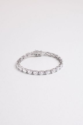 دستبند نقره سفید زنانه 925 عیار So Chic - کد 875144911