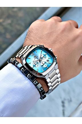 ساعت مچی فیروزه ای مردانه 42 میلی متر Bentini - کد 873063856