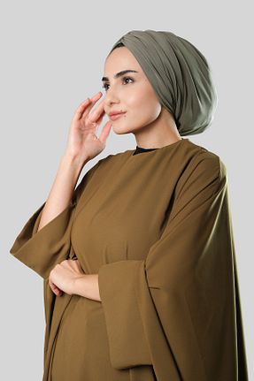 کلاه شنای حجاب قهوه ای زنانه HÜRREM BONE - کد 804428800