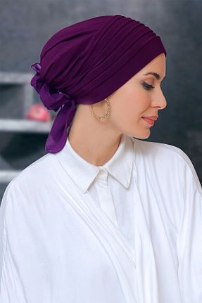کلاه شنای حجاب زرد زنانه HÜRREM BONE - کد 215076376