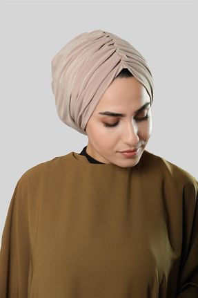 کلاه شنای حجاب بژ زنانه HÜRREM BONE - کد 804428618