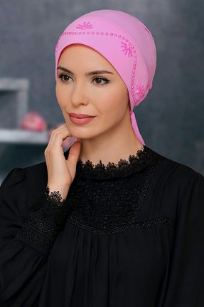 کلاه شنای حجاب صورتی زنانه HÜRREM BONE - کد 215076115