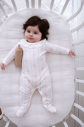 بعد از زایمان سفید بچه گانه پنبه ای Atelier Babbi - کد 846987296