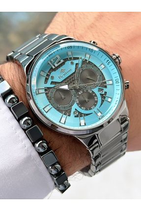 ساعت مچی فیروزه ای مردانه 42 میلی متر Bentini - کد 872923397