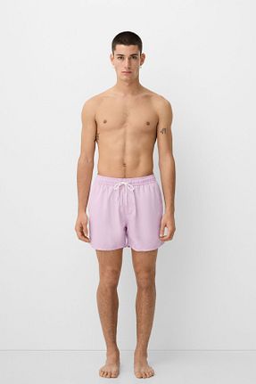 مایو بنفش مردانه Fitted Bershka - کد 877640447