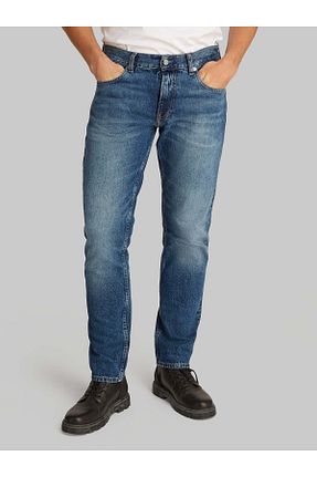 شلوار جین سرمه ای مردانه پاچه ساده Calvin Klein - کد 853724404