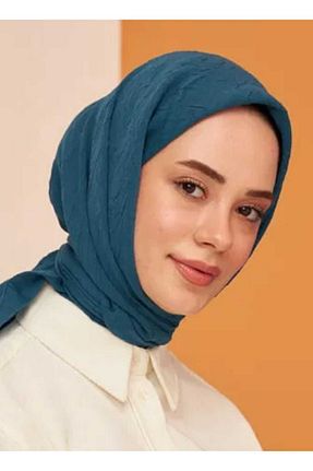 روسری آبی پنبه ای Güneş - کد 870291297