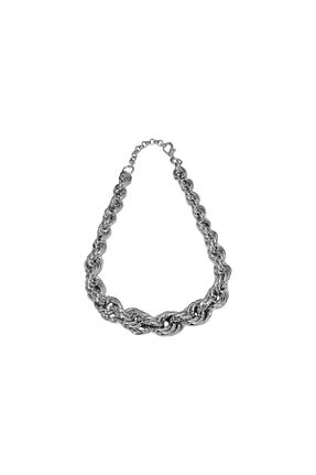 گردنبند استیل ( فولاد ) طوسی استیل (فولاد) stainless steel - کد 877671696