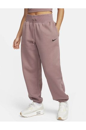 شلوار کرمگن قهوه ای زنانه پاچه کش دار Nike - کد 877672186