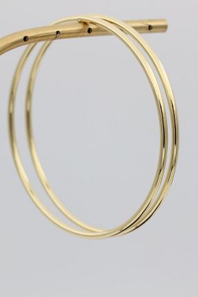 النگو زرد زنانه 14 عیار XUPING JEWELRY - کد 876918419