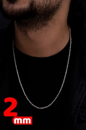 گردنبند نقره مردانه 925 عیار OSMANLI GÜMÜŞ - کد 99783703