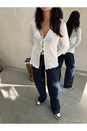 بلوز سفید زنانه ساده coaksco - کد 877701725