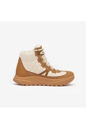 بوت برفی بژ زنانه ضد آب Decathlon - کد 877711760