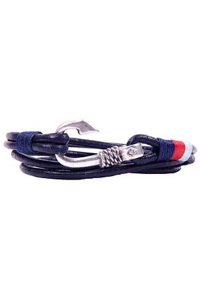 دستبند جواهر رنگی زنانه چرم ROUGE - کد 877709226