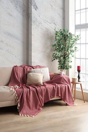 کاور مبل زرشکی پنبه ای Miracolo Home - کد 658591486