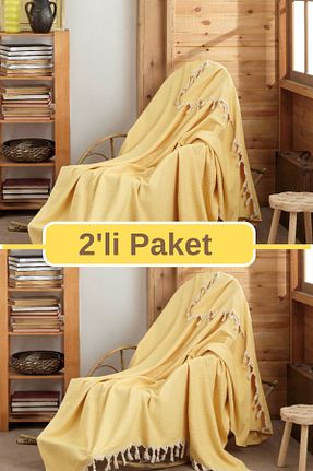 کاور مبل زرد پنبه Miracolo Home - کد 852248427
