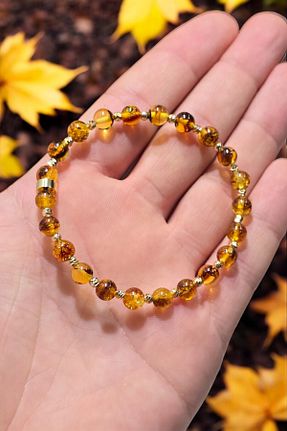 دستبند جواهر رنگی زنانه سنگ NBS Beautiful Naturel Stones - کد 875947542