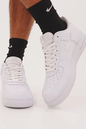 کفش اسنیکر سفید مردانه چرم اصل Nike - کد 877711572