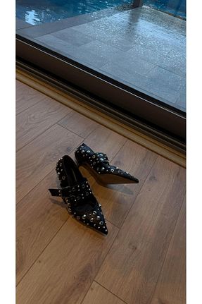کفش پاشنه بلند کلاسیک قهوه ای زنانه فلزی Eataly Shoes - کد 877717391
