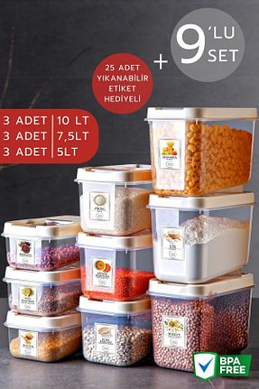 ظرف نگهداری بژ پلاستیک Nandy Home - کد 339395653