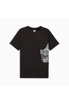 تیشرت اسپرت مشکی مردانه رگولار Puma - کد 877721999