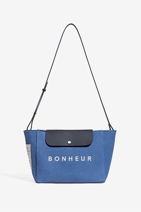 کیف دستی آبی زنانه ابعاد کوچک Bonheur - کد 877823232