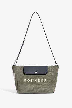 کیف دستی سبز زنانه ابعاد کوچک Bonheur - کد 877823276