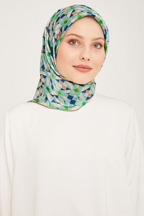 روسری مشکی کرپ ساتن ابریشم Armine - کد 877864024