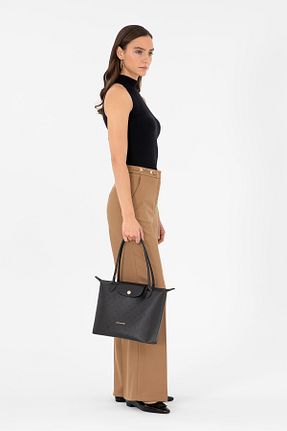 کیف دوشی مشکی زنانه چرم مصنوعی Pierre Cardin - کد 863674124