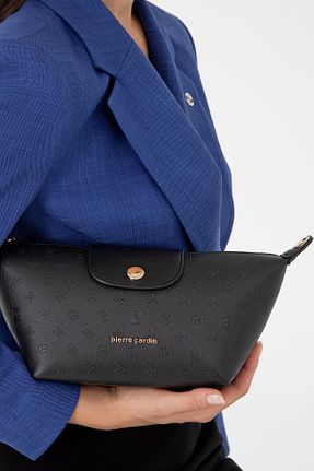 کیف دوشی مشکی زنانه چرم مصنوعی Pierre Cardin - کد 863674684
