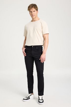شلوار جین مشکی مردانه رگولار Wrangler - کد 712815063