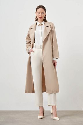 ترنچکت طوسی زنانه بدون آستر Mizalle - کد 875129578