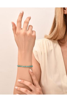 دستبند نقره طلائی زنانه 925 عیار Kuyumcudukkani - کد 844636501