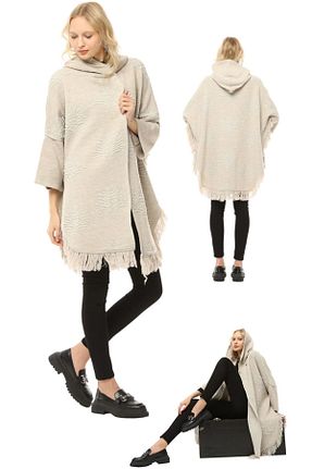 پانچو رنگی زنانه اکریلیک marufshop - کد 875283060