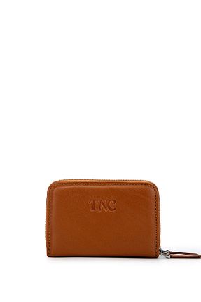 کیف پول قهوه ای زنانه سایز متوسط Tamer Tanca - کد 875486955