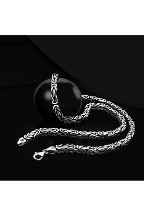گردنبند نقره متالیک زنانه 925 عیار Abel Custom Ring - کد 875654697