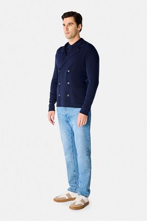 شلوار جین آبی مردانه پاچه لوله تفنگی W Collection - کد 875660952