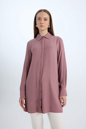 تونیک زرشکی زنانه بافتنی Defacto - کد 865092920