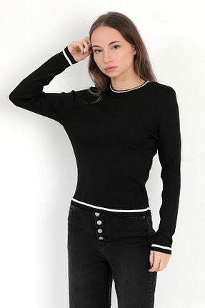 بادی مشکی زنانه یقه دوچرخه GİYSA - کد 860243924