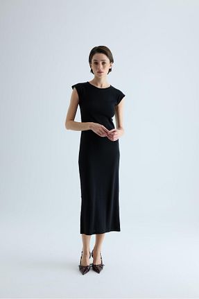 لباس مشکی زنانه بافتنی TUBİA - کد 863527539