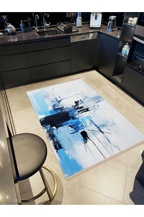 فرش رنگی قابل شستشو Rugs Modern Halı - کد 875685238