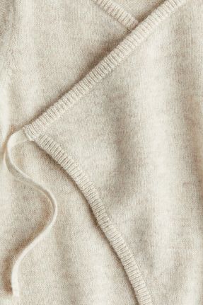 سرهمی بژ بچه گانه کشمیر H&M - کد 875704936
