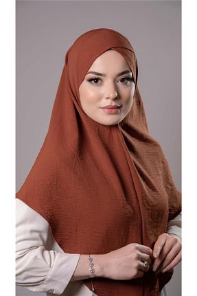 روسری قهوه ای ساده HÜRREM BONE - کد 772200469