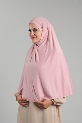 روسری صورتی ساده HÜRREM BONE - کد 875701334
