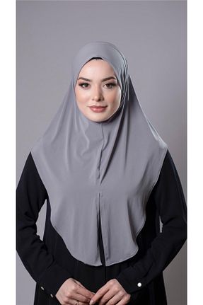 روسری طوسی ساده HÜRREM BONE - کد 772200644